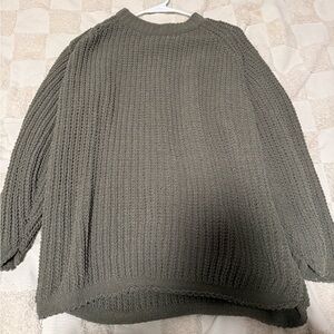 Olive Green Women's Sweater
